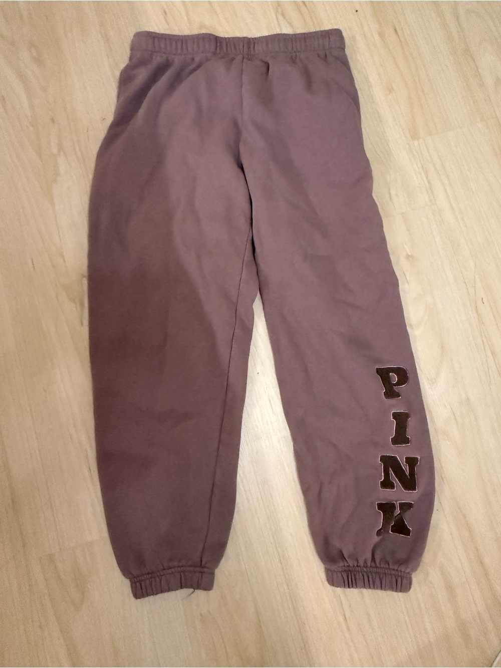 PINK Victoria's Secret Mauve Brown Jogger Sweatpants